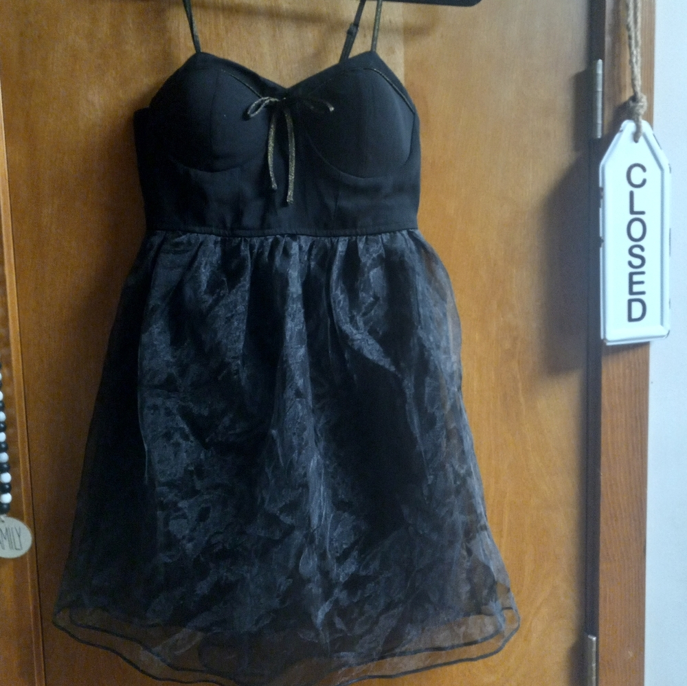 Xhilaration black dress